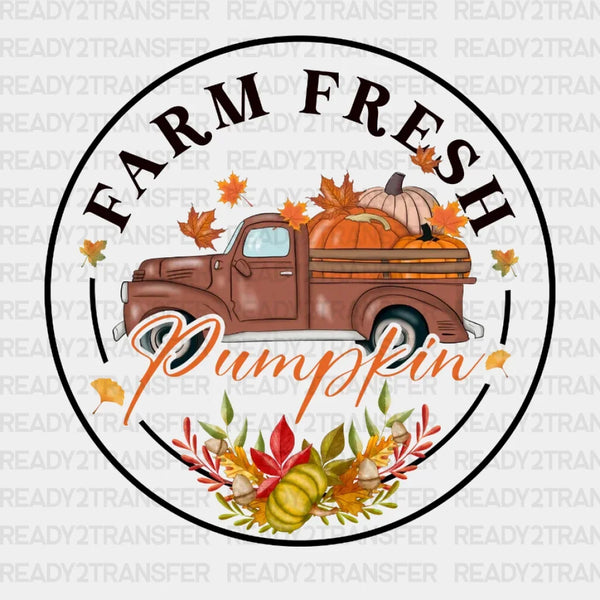 Farm Fresh Pumpkin DTF Transfer