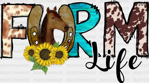 Farm Life DTF Transfer