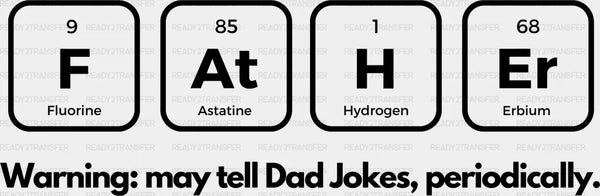 Father Elements Father's Day DTF Transfer