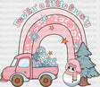 Feelin' A Little Frosty Pink Design - Winter Iron On DTF Transfer ready2transfer