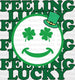 Feeling Lucky St. Patrick's Day DTF Heat Transfer, Saint Patricks Day Design, St Paddys Day DTF ready2transfer Black