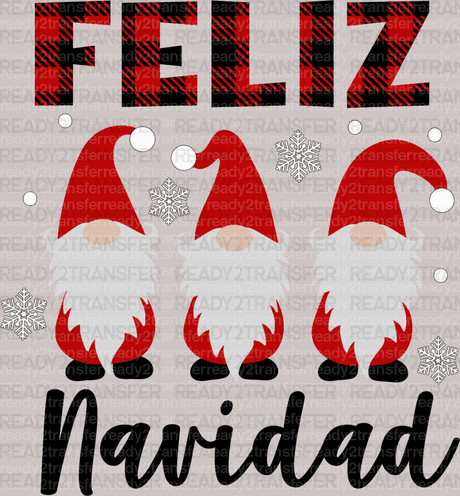 FELIZ Navidad DTF Transfer - ready2transfer