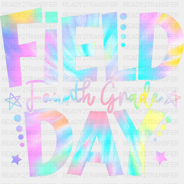 Field Day Fourth Grade Colorful - Field Trip DTF Transfers ready2transfer