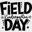 Field Day Kindergarten B&W - Field Trip DTF Transfers ready2transfer Dark Color Design (See Imaging)
