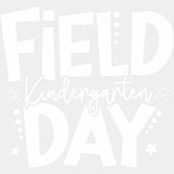 Field Day Kindergarten B&W - Field Trip DTF Transfers ready2transfer Light Color Design (See Imaging)