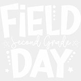 Field Day Second Grade B&W - Field Trip DTF Transfers ready2transfer Light Color Design (See Imaging)