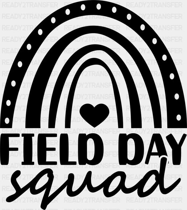 Field Day Squad B&W Design - Field Day DTF Transfer
