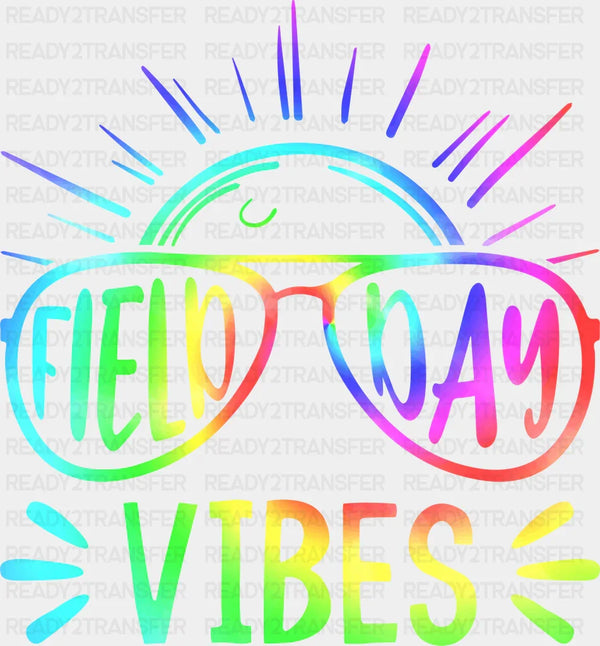 Field Day Vibes Colorful - Field Day DTF Transfer