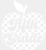 Fifth Grade B&W - Back To School DTF Transfer ready2transfer Light Color Design (See Imaging)