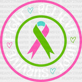 Fight Believe Hope Survive - Metastatic Breast Cancer Dtf Transfer Adult Unisex S & M (10’’) /