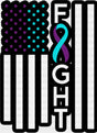 Fight - Suicide Awareness DTF Transfer Adult Unisex - S & M (10’’) / Dark Color Design (See Imaging)