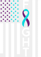 Fight - Suicide Awareness DTF Transfer Adult Unisex - S & M (10’’) / Light Color Design (See Imaging)