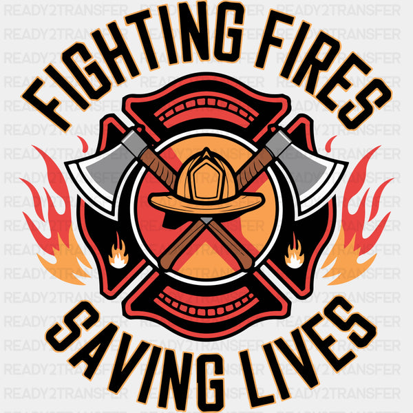 Fighting Fires Saving Lives - Fire Department DTF Transfers