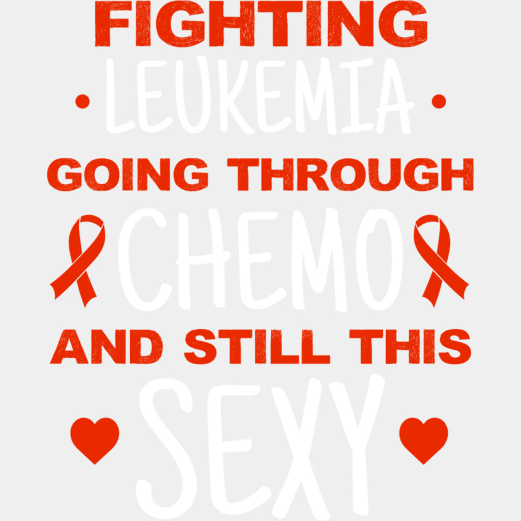Fighting Leukemia, Going Through Chemo - Leukemia DTF Transfers ready2transfer Light Color Design (See Imaging)