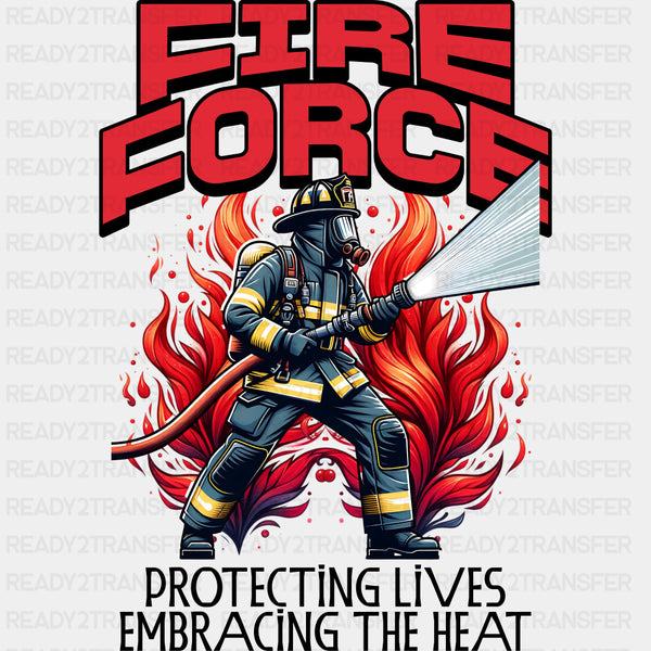 Fire Force, Protecting Lives Embracing The Heat - Fire Department DTF Transfers