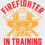 Firefighter In Training - Fire Department DTF Transfers ready2transfer