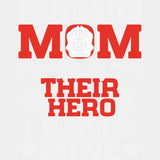 Firefighter Mom I Raised My Hero - Fire Department DTF Transfers ready2transfer Light Color Design (See Imaging)
