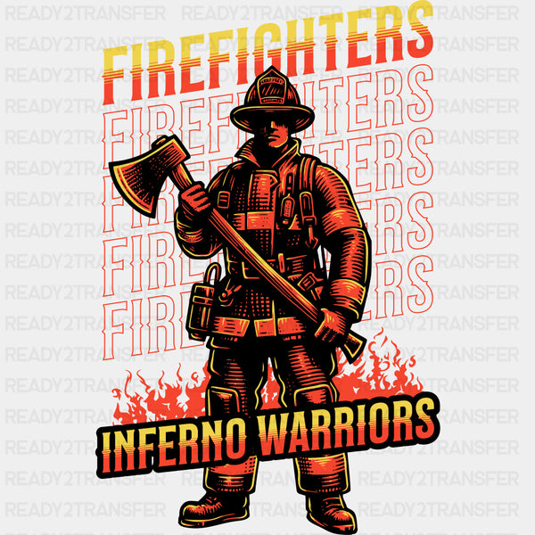 Firefighters, Inferno Warriors - Fire Department DTF Transfers