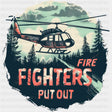 Firefighters Put Out - Fire Department DTF Transfers ready2transfer
