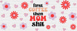 First Coffee Then Mom Sh*t - Mom Cup Wrap UV Sticker Permanent UV DTF Decal