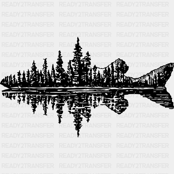 Fish Scenery - Fishing DTF Transfers