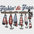 Fishing & Free - Fishing DTF Transfers