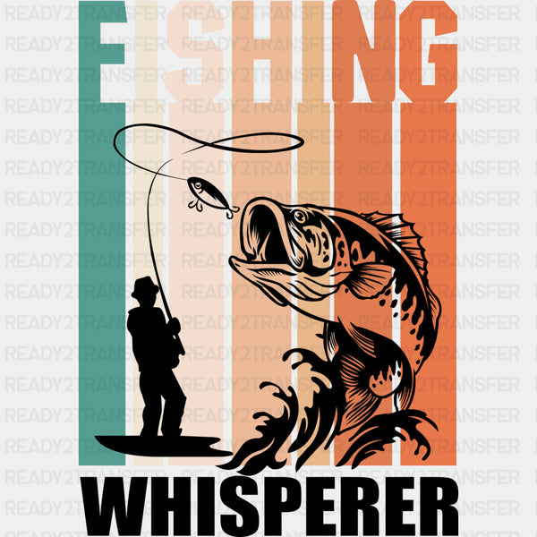 Fishing Whisperer - Fishing DTF Transfers