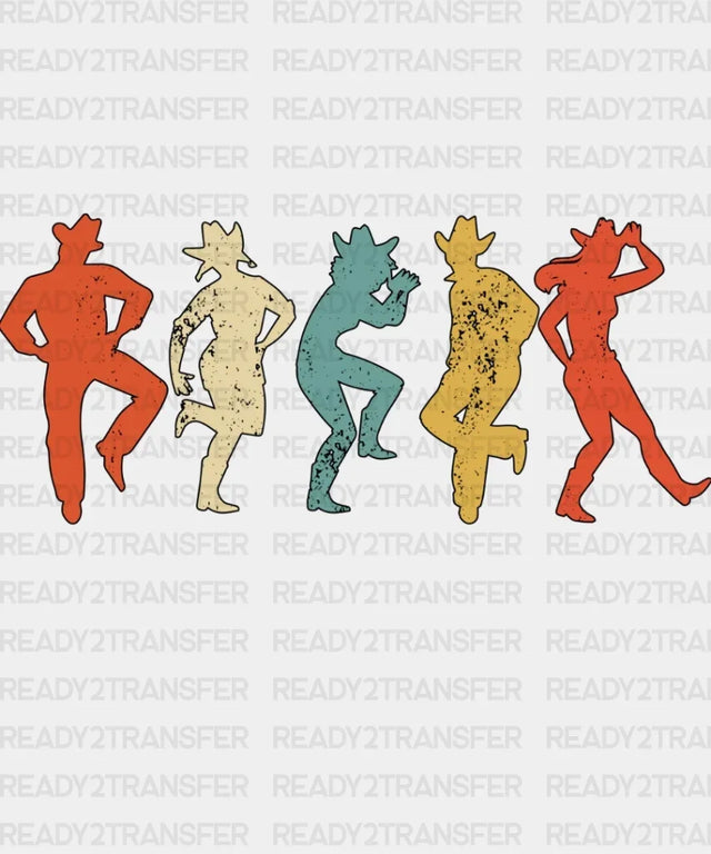 FIVE DANCERS DTF Transfer ready2transfer
