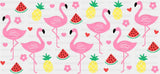 Flamingoes - General Cup Wrap UV Sticker Permanent UV DTF Decal