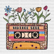 Floral Radio Vintage Soul Dtf Transfer