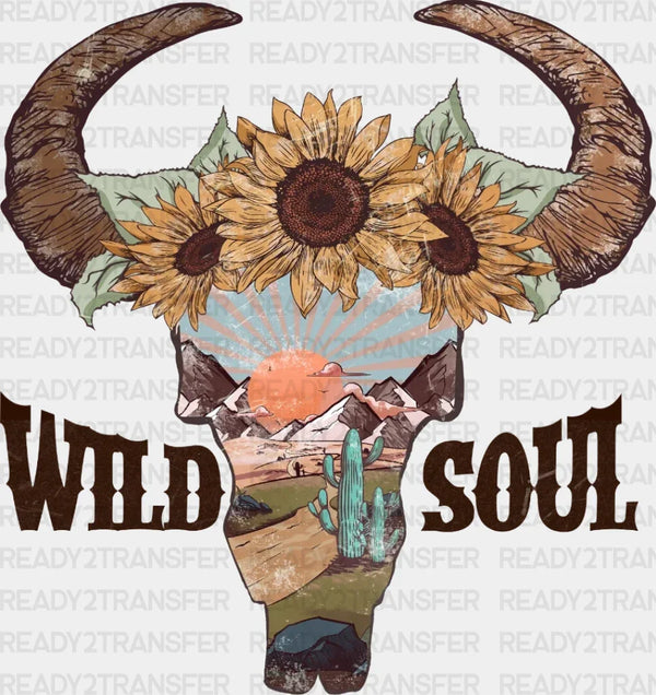 FLORAL WILD SOUL DTF Transfer