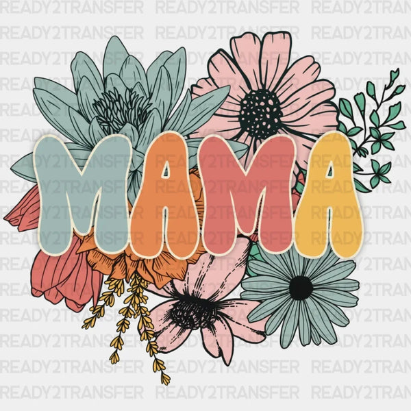 Flower Mama DTF Transfer