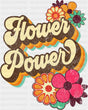 Flower Power - Good Vibes DTF Transfer