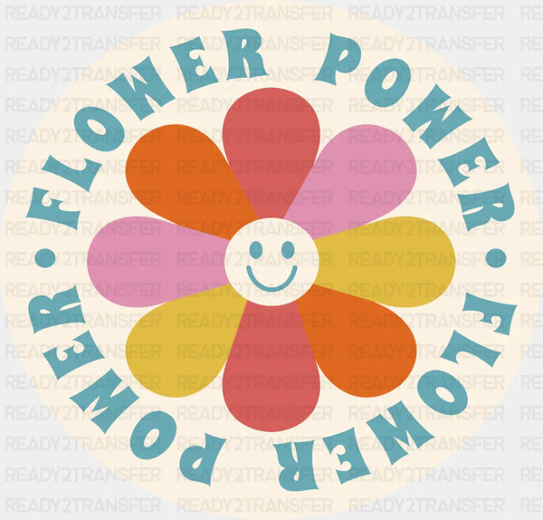 Flower Power - Minimal UV Sticker Permanent UV DTF Decal