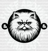 Fluff Around Find Out White Cat Design - Cats Iron On Dtf Transfer Adult Unisex S & M (10’’) /