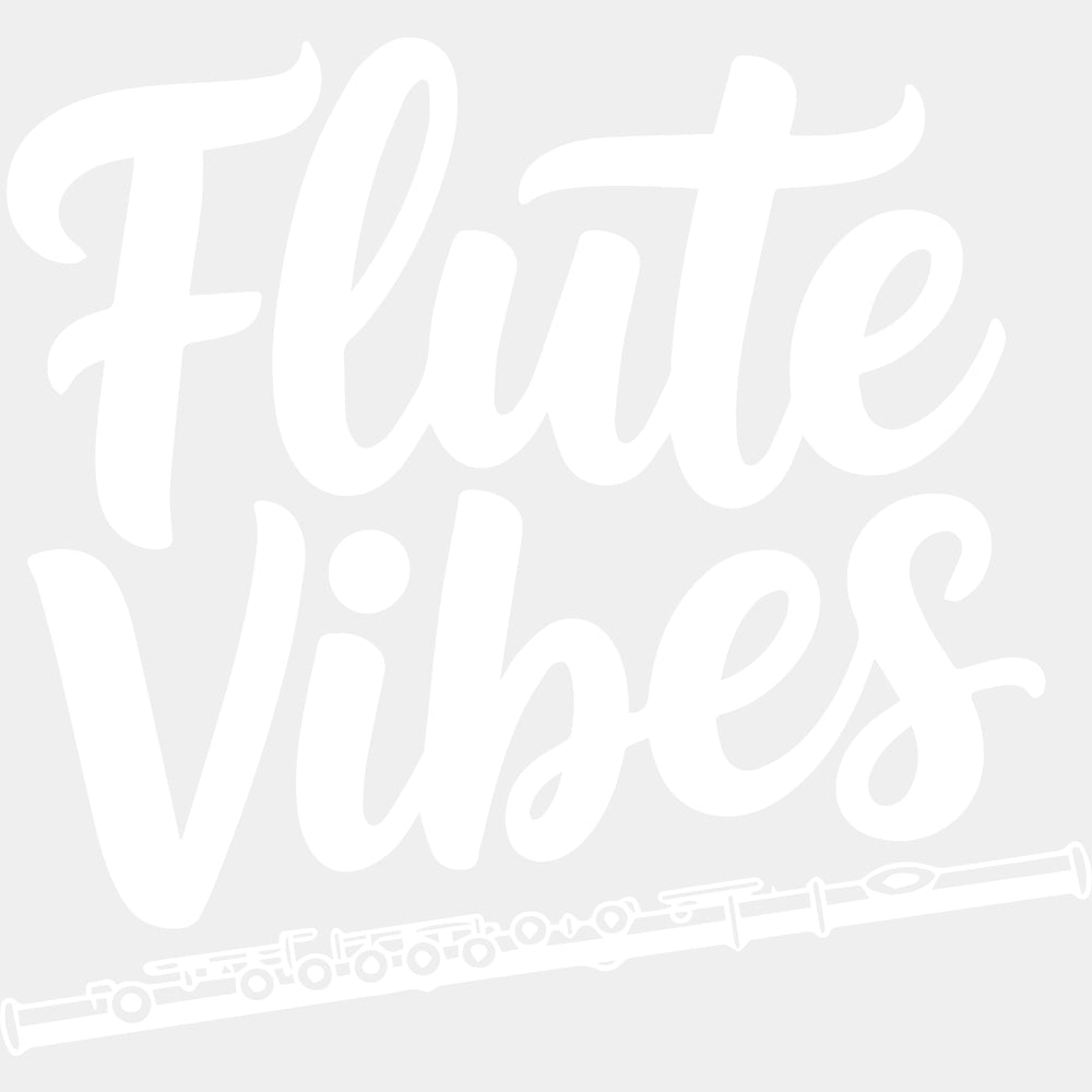 Flute Vibes - Music DTF Transfers ready2transfer Light Color Design (See Imaging)