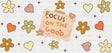 Focus On The Good - Mental Health Cup Wrap UV Sticker Permanent UV DTF Decal