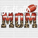FOOTBALL MOM LEO DTF Transfer ready2transfer White