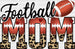 FOOTBALL MOM LEO DTF Transfer ready2transfer Black