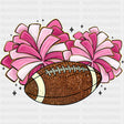 Football & Pom Poms - Cheerleading DTF Transfers ready2transfer