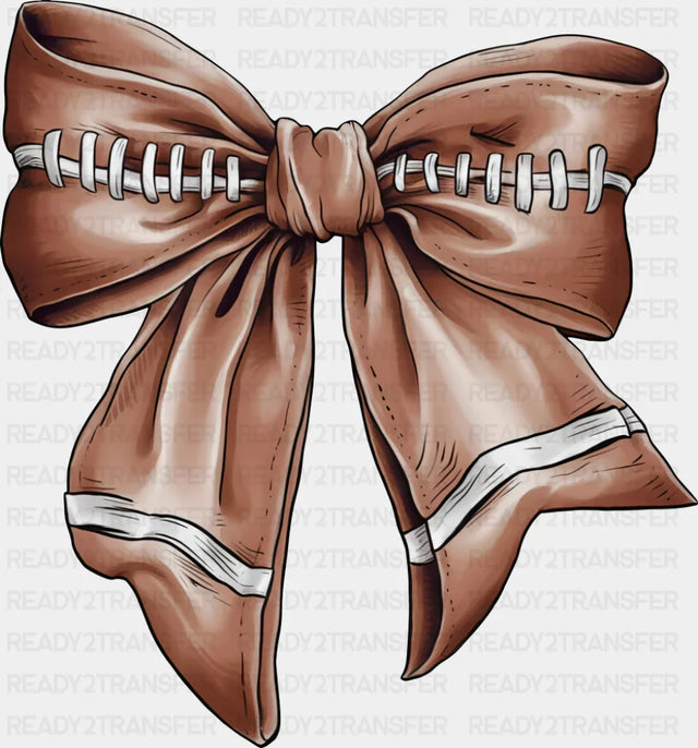 Football Ribbon Football DTF Transfer