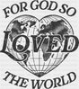 For God So Loved The World - Christianity DTF Transfer Adult Unisex - S & M (10’’) / Dark Color Design (See Imaging)