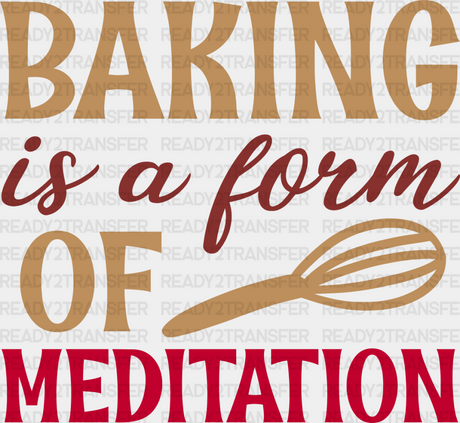 Form Of Meditation - Cooking Dtf Heat Transfer