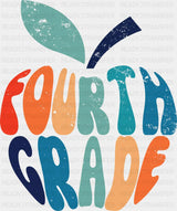 Fourth Grade - Back To School DTF Transfer