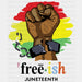 Free-ish Juneteenth BLM DTF Transfer ready2transfer Black