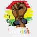Free-ish Juneteenth BLM DTF Transfer ready2transfer White