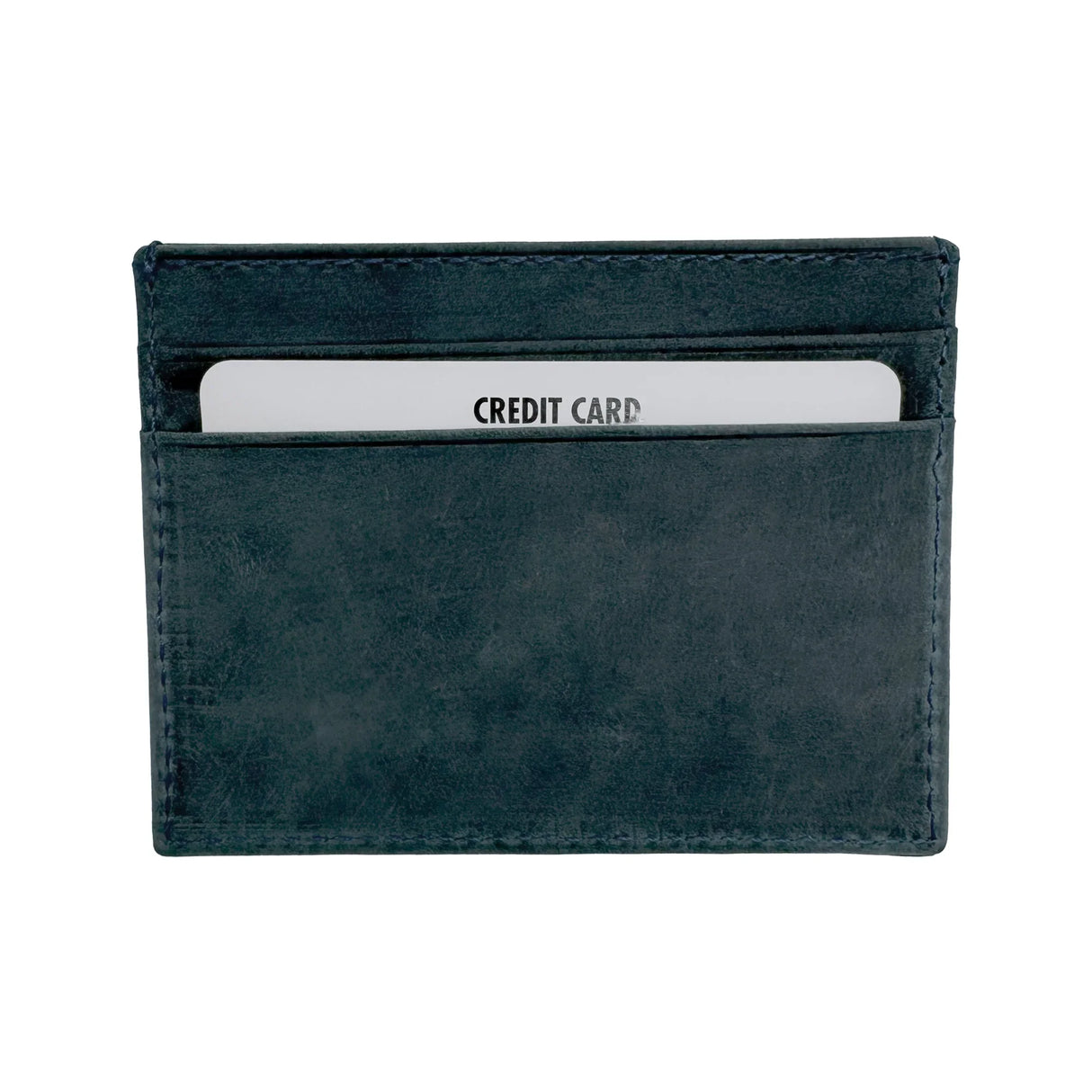 Custom Engraved Leather Credit Card Holder