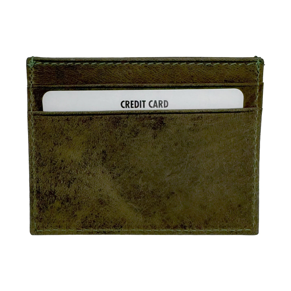 Custom Engraved Leather Credit Card Holder