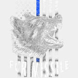 Fur Missile - Police DTF Transfers ready2transfer Light Color Design (See Imaging)