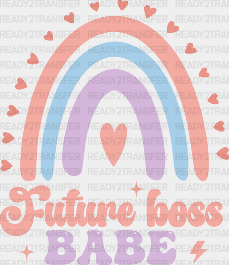 Future Boss Babe - Kids Dtf Heat Transfer